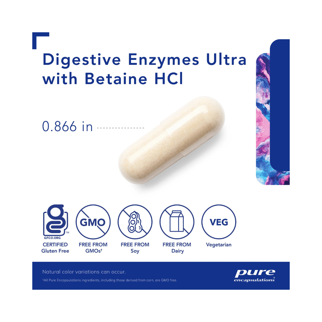 Pure Encapsulations Digestive Enzymes Ultra with Betaine