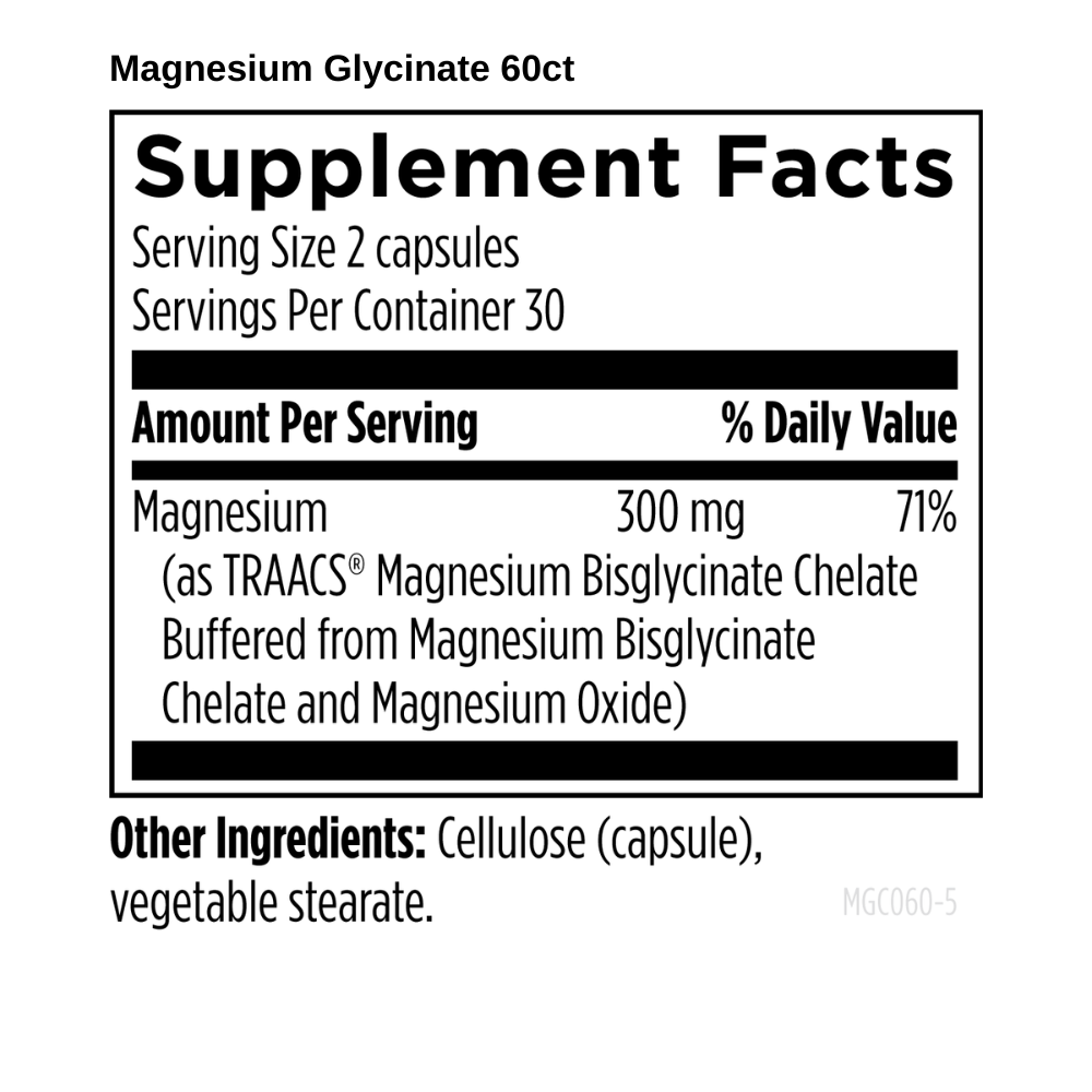 Designs for Health Magnesium Glycinate Complex