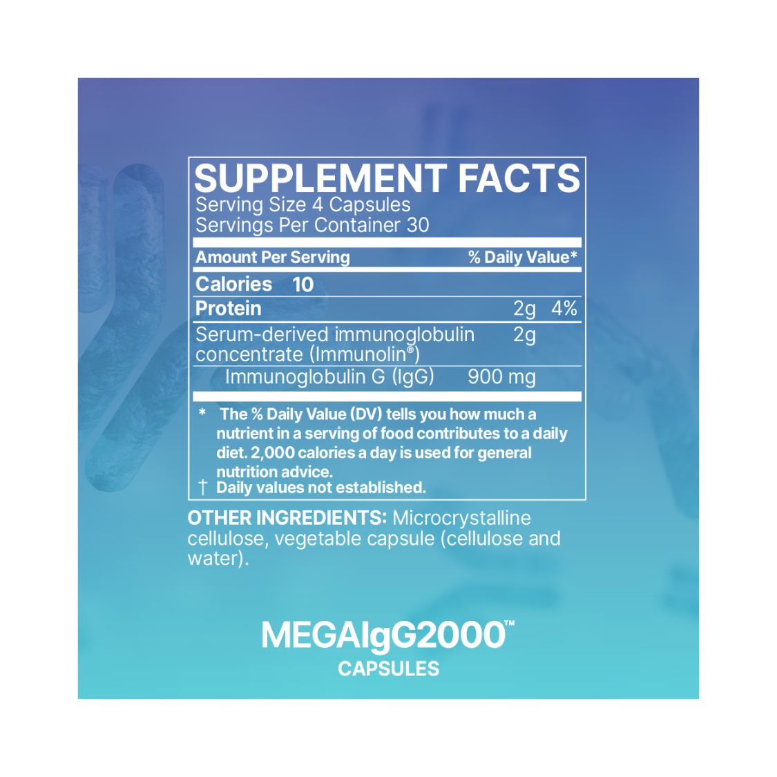 Microbiome Labs MegaIgG 2000