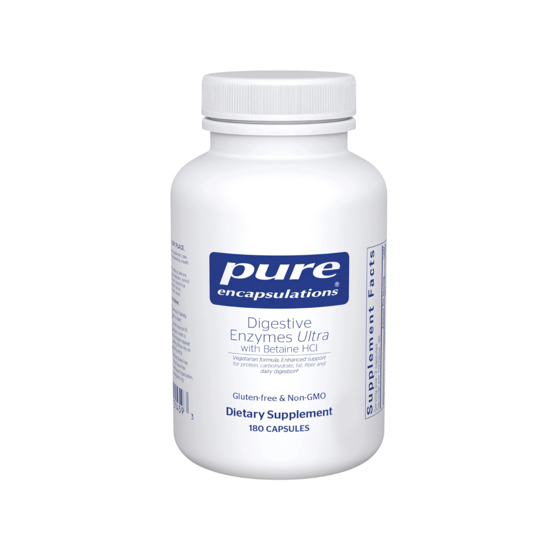 Pure Encapsulations Digestive Enzymes Ultra with Betaine