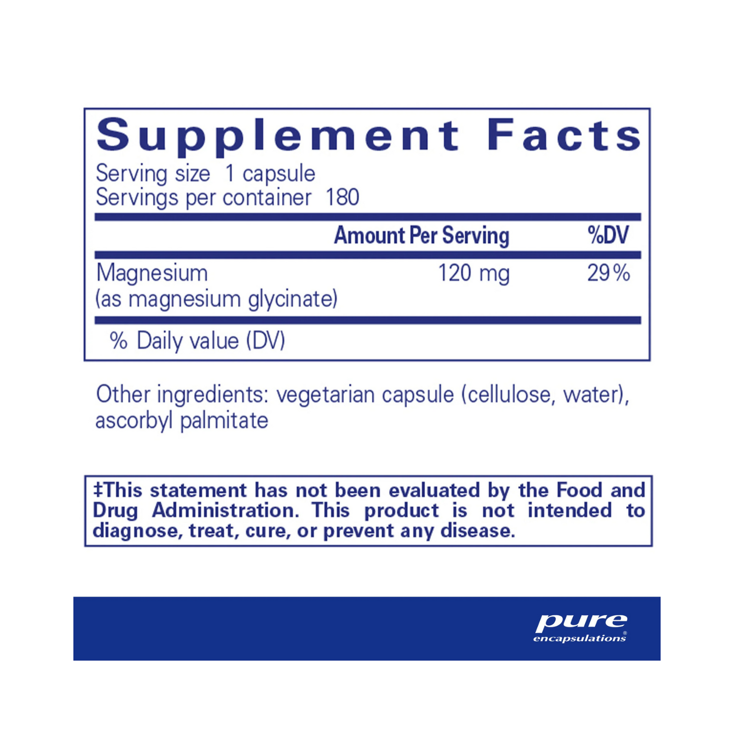 Pure Encapsulations Magnesium (glycinate)