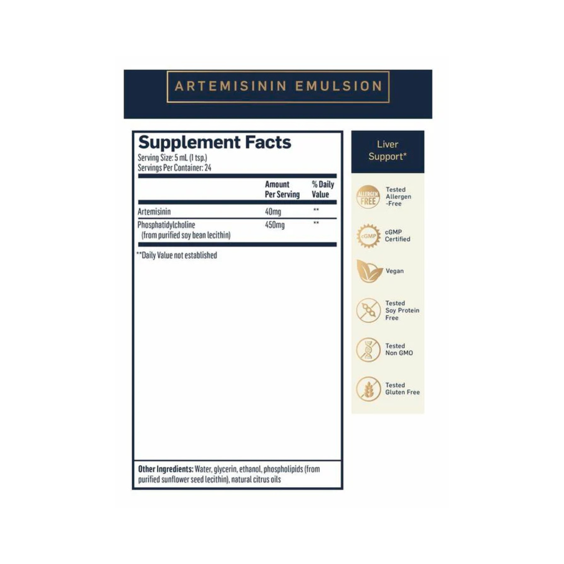 Quicksilver Scientific Artemisinin